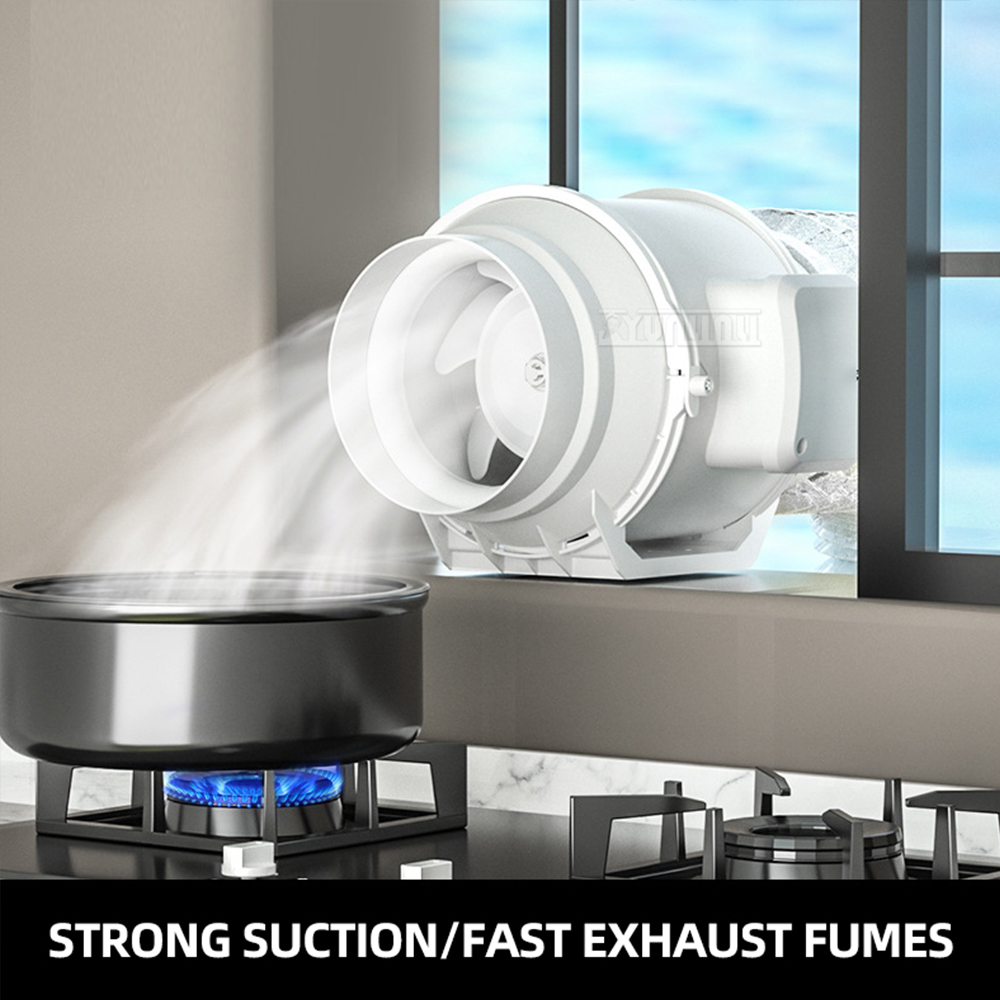 Commercial Exhaust Hood - Huishoudelijke keuken Afzuigkap Commerciële krachtige afzuigventilator